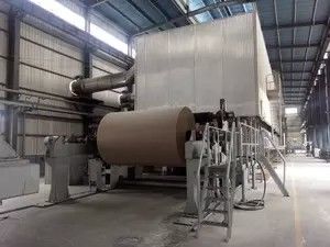 Высокопрочная машина для изготовления kraft бумаги 80-150 гм 2200 мм 300 м/мин