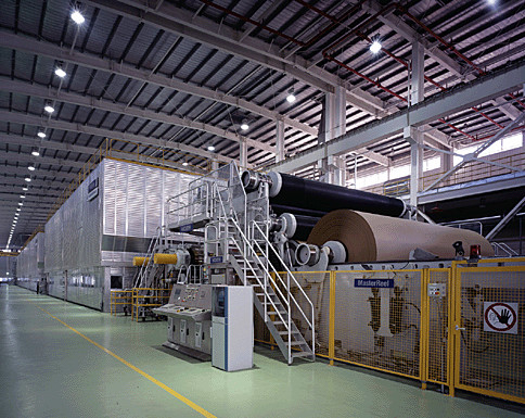 доска 2400mm Kraft двухшпиндельная бумажная делая машиной производственную линию слон крена